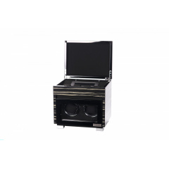 Скринька Salvadore для підзаводу 2 годинників R12411 2x2 Grey Костополь