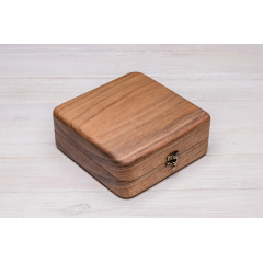Дизайнерська коробочка для наручних годинників ecoWalnut 7х18х18 см Миколаїв