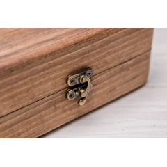 Дизайнерська коробочка для наручних годинників ecoWalnut 7х18х18 см Миколаїв