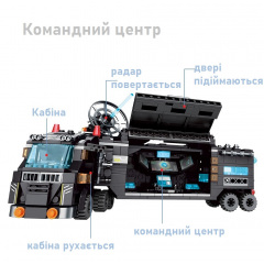 Конструктор Erbo SWAT 3в1 820 деталей Різнокольоровий (129f213c) Братське