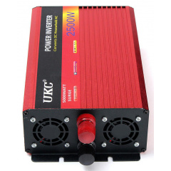 Перетворювач напруги інвертор UKC Surge 2500W DC/AC 24V-220V c функцією плавного пуску (3_00382) Чернигов