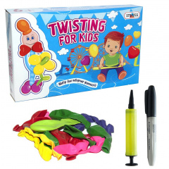Набір для творчості "Twisting for kids" Повітряні кулі Strateg 314 Укр Киев
