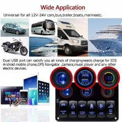 Блок перемикачів HeadLight синє підсвічування 12В Вознесенськ