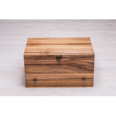 Бокс для зберігання наручного годинника з органайзером для аксесуарів ecoWalnut 14.9х27.5х18 см Нововолинськ