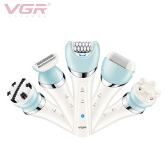 Епілятор бездротовий VGR V-703 USB 5в1 (2328375240) Ладан