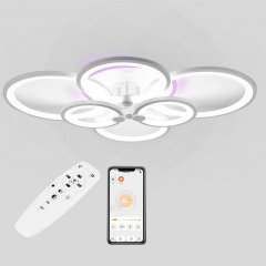 Полочна LED люстра Sunlight 5332/2+2+2 R білий Якимівка