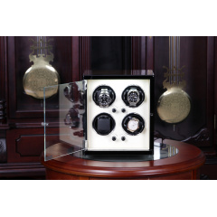 Скринька Salvadore для підзаводу 4 годинників S/452/BRW 4x4 Коричневий Днепр