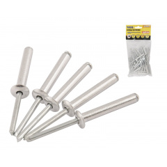 Сліпі алюмінієві заклепки 4,8*30,00 мм 50 шт MASTERTOOL GM (20-0610) Пологи