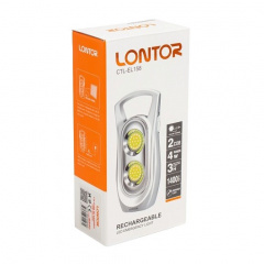 Акумуляторний кемпінговий світлодіодний USB LED світильник Lontor CTL-EL158 Черкассы