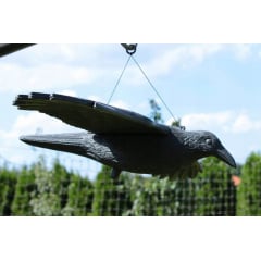 Ворон Chomik для відлякування птахів із крилами 61х44 см Чорний Южноукраинск