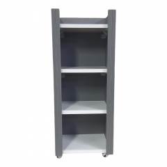 Пластикова тумба-пенал The MIX hpl plastic 1122 mat 35x90x30 см Антрацит Івано-Франківськ