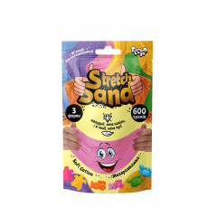 Набір креативної творчості "Stretch Sand" Danko Toys STS-04-01U пакет 600 гр Рожевий Конотоп