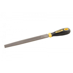 Напильник по металу 200 мм плоский MASTERTOOL GM (06-0200) Кропива