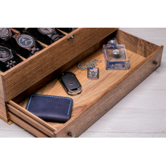 Органайзер на стіл для наручного годинника з нішою ecoWalnut 14.9х40.9х18 см Одеса