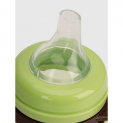 Поїльник з силіконовим носиком Mega Zayka MGZ-0314 (Green) 180 мл Оріхів