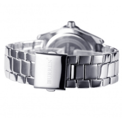 Наручний годинник чоловічий Curren Quartz Сріблястий (2336) Братское