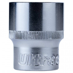 Насадка шестигранна коротка 1/2" 24мм CrV ULTRA (6070242) Луцк