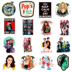 Набір стікерів GameStyle Riverdale, Рівердейл Stickers Pack 50 шт Киев