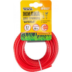 Волосінь для тримера MASTERTOOL GM Піранья 2,70 мм*15 м (19-0527) Киев