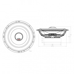 Коаксіальна акустика MTX TX665C Київ