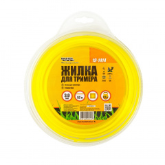 Лісочка для тримера MASTERTOOL GM Квадрат 3 мм 52 м (19-1414) Красноград