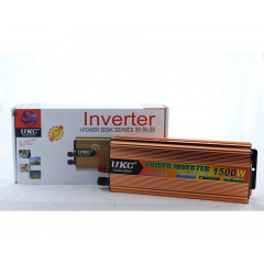 Перетворювач автомобільної напруги інвертор UKC AC/DC SSK 1500W 12V (1756374644) Городок