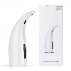 Дозатор для рідкого мила RIAS Auto Soap Dispenser сенсорний 300 мл White Кушугум