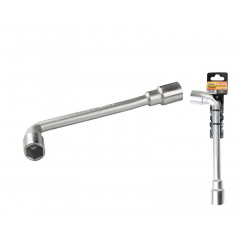 Ключ торцевий з отвором L-подібний 21 мм CRV MASTERTOOL GM (73-4021) Токмак