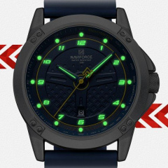 Годинник чоловічий наручний NaviForce Lagune Синій Братское