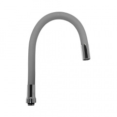 Гусак силіконовий Zerix WKC-057GY Сірий (373167) Херсон