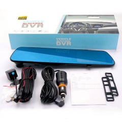Автомобільний відеореєстратор-дзеркало з камерою заднього виду Inspire Box V8 1080p Black (V8-Car) Чернигов