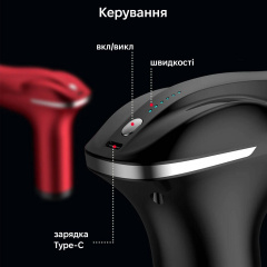 Масажер перкусійний Inspire HB-011 Чорний Королево