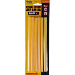 Стрижні клейові 11,2*200 мм 6 шт для дерева WOOD MASTERTOOL GM (42-1168) Братское