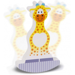 Пазл - вкладиш дерев'яний для малюків "Сафарі" Melissa&Doug 5 елементів - гойдалок MD1886 Оріхів
