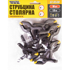 Струбцина столярна тип A MASTERTOOL GM 60 мм 10шт. 07-0530 Киев