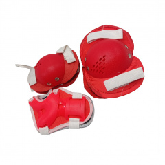 Комплект захисний дитячий Bambi MS 0032-2(Red) наколінники, налокітники, зап'ястя М Володарск-Волынский