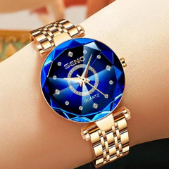 Годинник наручний жіночий Baosaili Lux Золотистий Коростень