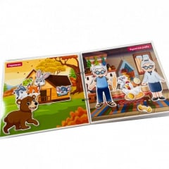 Збірник дитячі казки на липучках Lipoland 21x21 см (103013) Каменское