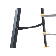 Драбина MASTERTOOL GM сталь+алюміній 6 ступенів h=1282 мм max 150 кг (79-1206) Київ