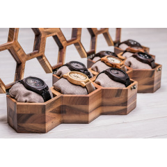 Органайзер для наручних годинників ecoWalnut 7.8х59.7х18.8 см Доманівка