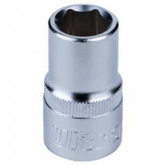 Насадка шестигранна коротка 1/2" 13мм CrV ULTRA (6070132) Калуш