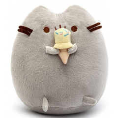 Комплект М'яка іграшка кіт з морозивом Pusheen cat і Антистрес іграшка Mokuru (vol-724) Гуляйполе