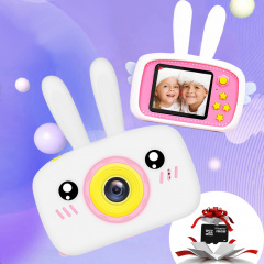Дитяча Фотокамера Kids Funny Camera 3.0 Pro Протиударний Фотоапарат 12 Mpx Full HD 1920x1080P фото та відео зйомка Білий + Карта пам'яті 16ГБ Покровск