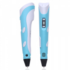 3D ручка для малювання 3d-pen-2 Блакитна (125432G) Киев