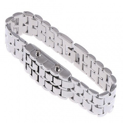 Годинник-браслет Led Watch Iron Samurai, Сріблястий з червоними світлодіодами ( IBW012SR ) Чернигов