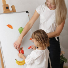 Набір магнітів Baby puzzle "Фрукти і овочі" Magdum ML4031-25 EN Бердичів