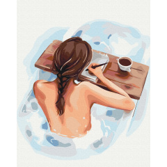 Картина за номерами BrushMe "Час для себе © Alla Berezovska" 40х50см BS53447 Курень