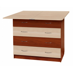 Комод пеленальний New МАКСІ МЕБЛІ Дуб молочний/Яблуня локарна (10851) Ковель