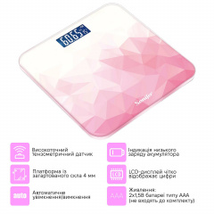 Ваги підлогові Sonifer SF-1909 Pink Київ