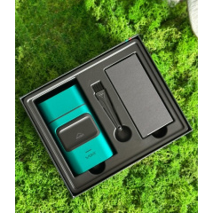 Електробритва-шейвер для бороди та обличчя VGR V-307 металевий корпус Зелений (2104618580) Калуш